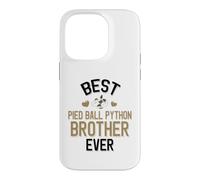 Carcasa para iPhone 14 Pro Mejor Pied Ball Python Brother Ever Cute Piebald Snake