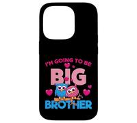 Carcasa para iPhone 14 Pro Men's Boys Kids I'm Going To Be A Big Brother Graphic Design