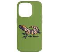 Carcasa para iPhone 14 Pro Mens Womens Kids Desert Lizard Reptile Gila Monster Lover