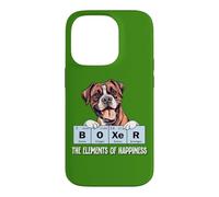 Carcasa para iPhone 14 Pro Mens Womens Kids Elements of Happiness Design Boxer Lover