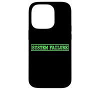 Carcasa para iPhone 14 Pro Mensaje DE Error del COMPUTADOR DE FALLO del Sistema
