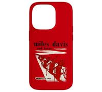 Carcasa para iPhone 14 Pro Mercancía Oficial de Miles Davis Jazz Icon - Y Cuernos