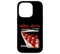 Carcasa para iPhone 14 Pro Mercancía Oficial de Miles Davis Jazz Icon - Y Cuernos