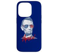 Carcasa para iPhone 14 Pro Merica Lincoln - 4th July Veterans or Memorial Day Abe