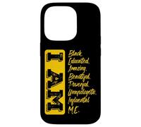 Carcasa para iPhone 14 Pro Mes De La Historia De Los Negros Orgullo Africano con Una