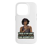 Carcasa para iPhone 14 Pro Mes de la Historia Negra Michelle Obama Día del Presidente Mujeres