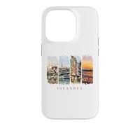 Carcasa para iPhone 14 Pro Mezquitas de Turquía, Bósforo y bazares - Vacaciones Estambul