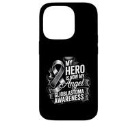 Carcasa para iPhone 14 Pro Mi héroe es Ahora mi Conciencia del Glioblastoma Multiforme ángel