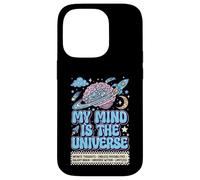 Carcasa para iPhone 14 Pro Mi Mente es el Universo Cerebro Galaxia neurodivergente Autista