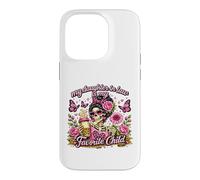 Carcasa para iPhone 14 Pro Mi nuera es mi Madre Esqueleto Hija Favorita