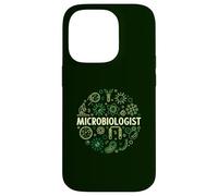 Carcasa para iPhone 14 Pro Microbiólogo - Microbiología y Virología Ciencias