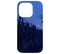 Carcasa para iPhone 14 Pro Midwest Gothic Aesthetic Rural Appalachia Moon Corn Field