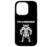 Carcasa para iPhone 14 Pro Minimalist Monster Minotaur Greek Mythology I'm a Minotaur