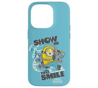 Carcasa para iPhone 14 Pro Minions & Monsters James Show Me That Smile