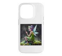 Carcasa para iPhone 14 Pro Minx Hada Dedo Medio cabaña núcleo Ciencia ficción Hechizo mágico Mal