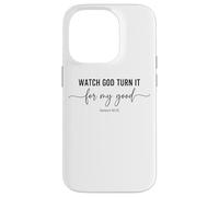 Carcasa para iPhone 14 Pro Mira a Dios girarlo para mi Buen Génesis 50 20