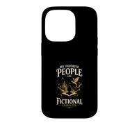 Carcasa para iPhone 14 Pro Mis Personajes Favoritos Son Ficcion Amante de Libros