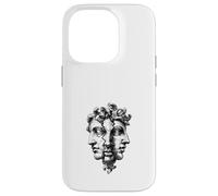 Carcasa para iPhone 14 Pro Mitología Griega Tres Rostros Arte Clásico