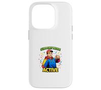 Carcasa para iPhone 14 Pro Modo de Soporte Diseño de mentalidad Positiva Activa