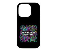 Carcasa para iPhone 14 Pro Modular Synthesizer Patch Cables Don't Lie