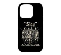 Carcasa para iPhone 14 Pro Motivo del Humor de la Horda Dorada Guerrero Jinete del