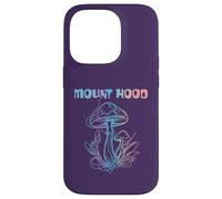 Carcasa para iPhone 14 Pro Mount Hood Oregon Recogimiento de Hongos | Monte Hood O Micología