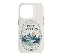 Carcasa para iPhone 14 Pro Mountain River Faith Verse Deep Waters Comfort Cita