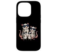 Carcasa para iPhone 14 Pro Mouse Rat Family Sunglasses Animal Lover Cute Mice
