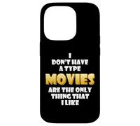 Carcasa para iPhone 14 Pro Movies Are The Only Thing That I Like Film Director Movie