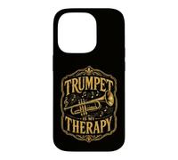 Carcasa para iPhone 14 Pro Music-Therapy Trompeta Músico Trompeta Música Trompeta