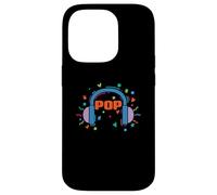 Carcasa para iPhone 14 Pro Música Pop con Auriculares Estrellas Cantantes