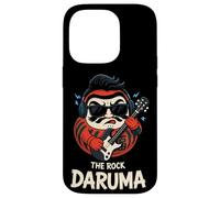 Carcasa para iPhone 14 Pro Música Rock Daruma Japonés Kanji Souvenir Japón