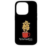 Carcasa para iPhone 14 Pro My Cup Runneth Over Salmo 23:5 Cita inspiradora