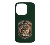 Carcasa para iPhone 14 Pro My Knees and Gout Disagree Divertido Diseño Gota Envejecimiento Broma