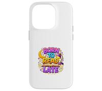 Carcasa para iPhone 14 Pro Nacido para Leer Late Night Book Lover Mood