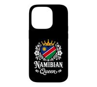 Carcasa para iPhone 14 Pro Namibian Queen Namibia Flag Proud Namibian Woman