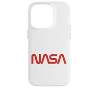 Carcasa para iPhone 14 Pro NASA - Logotipo de Gusano Retro