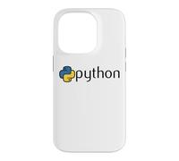 Carcasa para iPhone 14 Pro Nerd Python Programador de Computadoras Programa Geek Profesor de Matemáticas