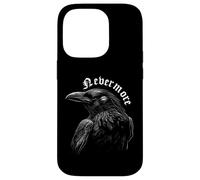 Carcasa para iPhone 14 Pro Nevermore Quoth El Poema del Cuervo Edgar Allan PoE Meme