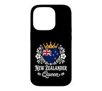 Carcasa para iPhone 14 Pro New Zealander Queen New Zealand Flag Proud Woman