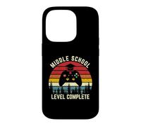 Carcasa para iPhone 14 Pro Nivel de Escuela Secundaria Completa Clase de Videojuegos graduación