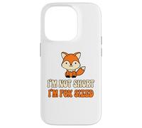 Carcasa para iPhone 14 Pro No Soy Corto, Soy Zorro, Gente Baja, Broma, Persona Corta,