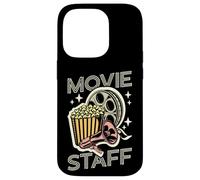 Carcasa para iPhone 14 Pro Noche de Cine Cine Goer Movies Lover Funny Movie Staff