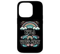 Carcasa para iPhone 14 Pro NOLA Vibes Only Cute Retro Girls NOLA Name
