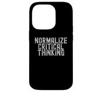 Carcasa para iPhone 14 Pro Normalize Critical Thinking Libertarian Apparel