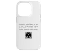 Carcasa para iPhone 14 Pro Nothing ventured, Nothing gained. No te pongas un Agujero de Tigre, no te quedes a Tigre