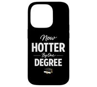 Carcasa para iPhone 14 Pro Now Hotter by One Degree Graduation Achievement