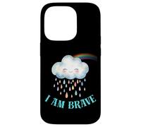 Carcasa para iPhone 14 Pro Nube Lindo Regalo para Bravery I'm Brave