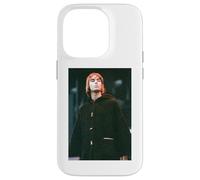 Carcasa para iPhone 14 Pro Oasis Liam Gallagher Britpop en Vivo en Loch Lomond 1996