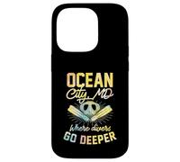 Carcasa para iPhone 14 Pro Ocean City Maryland, Donde los buceadores profundizan en el Buceo